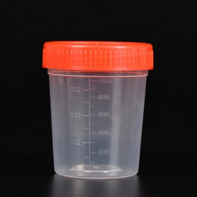 Hospital 15ml 30ml 60ml 100ml 120ml Plastic Test Collection specimen collector sample Urine Cup Container